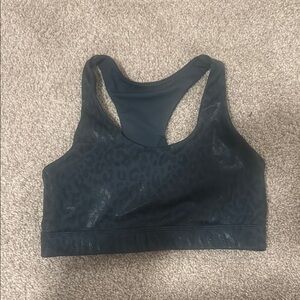 Leopard Print Sports Bra